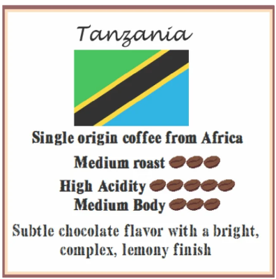 Tanzanian Coffee